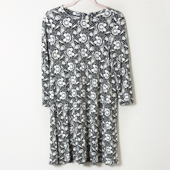 LOFT Sheath Floral Stretch Casual Dress Size Small - Picture 1 of 7